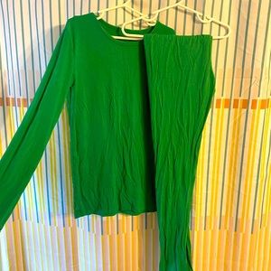 Green Long KYTE Pjs